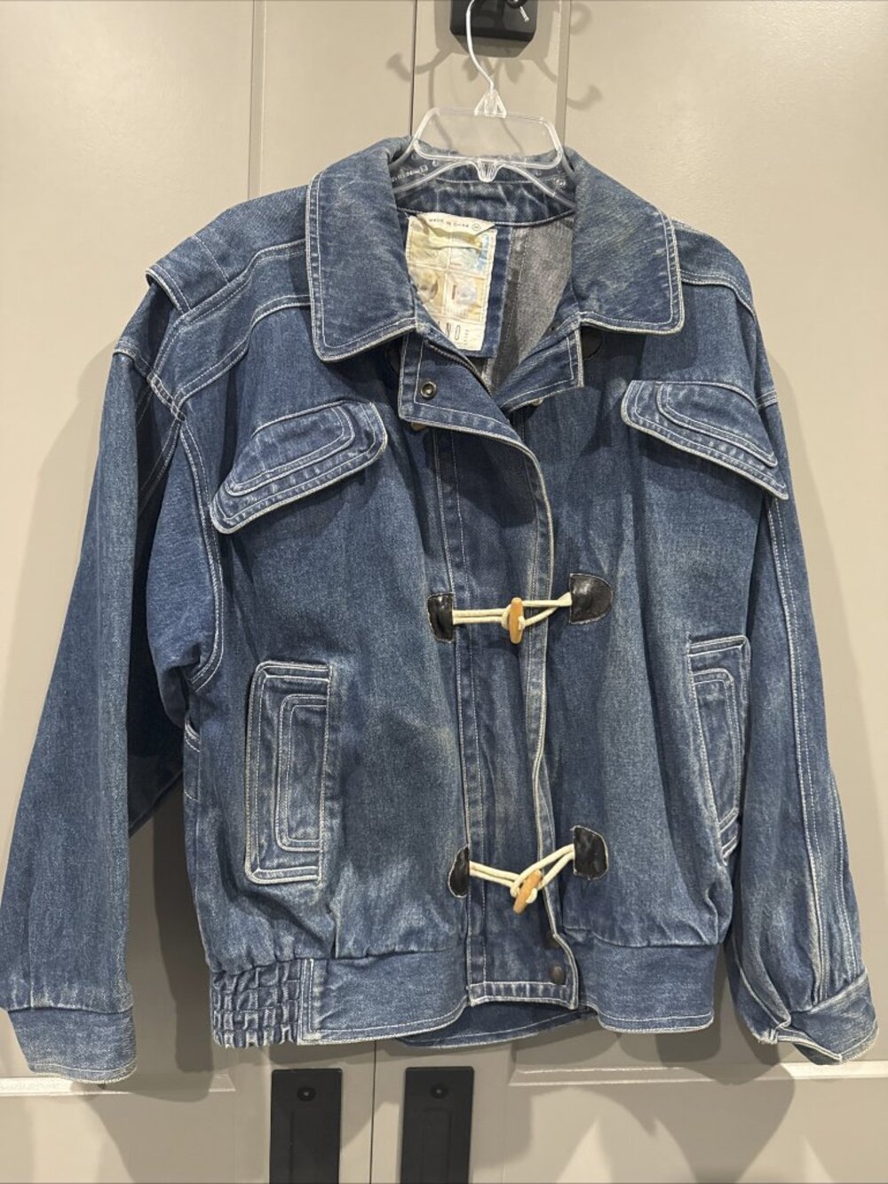 Vintage Gitano Denim Blue Jean Jacket Women’s Medium EUC no Stains Or Rips